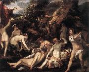 Joseph Heintz Diana and Actaeon painting